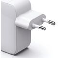 HAMA GaN, Rychlonabíječka, 2x USB-C PD/QC 65W Odn