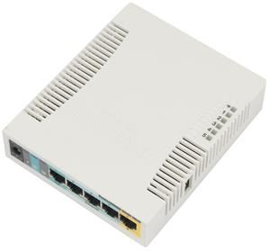 Mikrotik RB951Ui-2HnD,600MHz,128MB RAM,RouterOS L4