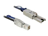 Externí kabel SAS - SAS 6Gbit/s - 36 pin 4x Mini SAS HD (SFF-8644) (M) do 26 pinů 4x Shielded Mini MultiLane SAS (SFF-8088) (M) - 3 m