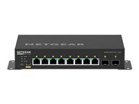 Přepínač - L3 - řízený - 8 x 10/100/1000 (8 PoE+) + 2 x 10 Gigabit SFP+ - proudění vzduchu ze strany na stranu - desktop - PoE+ (220 W)