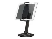 Stojan - pro tablet - černá - velikost obrazovky: 4.7"-12.9" - na stůl