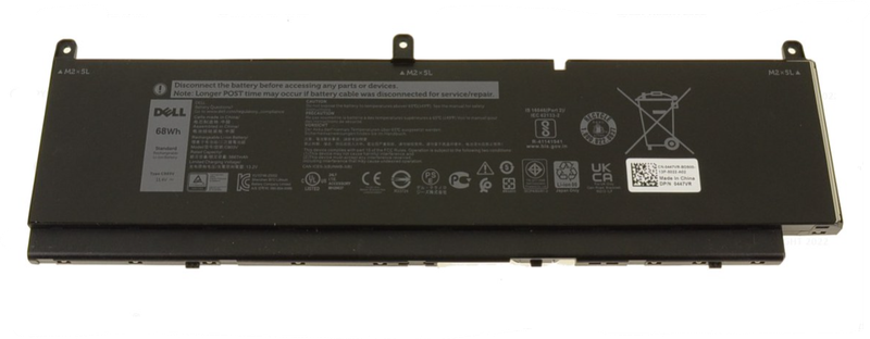 Dell Baterie 6-cell 68W/HR LI-ION pro Precision 7550, 7560, 7750, 7760