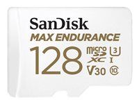 Paměťová karta flash (adaptér microSDXC na SD zahrnuto) - 128 GB - Video Class V30 / UHS-I U3 / Class10 - microSDXC UHS-I