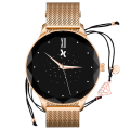 MAXCOM FW52 Diamond Gold, Chytré hodinky + náramek