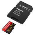 SanDisk Extreme PRO SDXC 256GB 250MB/s V30 + adaptér