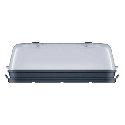 Minipařeniště Respana Table Greenhouse antracit 51,5cm polykarbonátové víko