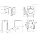 ELECTROLUX Vestavná pračka se sušičkou EW7W467WCI