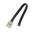 Konektor nepájivý pro RGB LED pásky 5050 30,60LED/m o šířce 10mm s vodičem