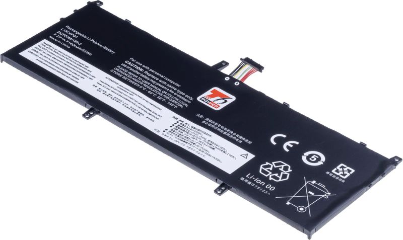 Baterie T6 Power pro Lenovo Yoga C640-13IML, 7820mAh, 60Wh, 4cell, Li-poly
