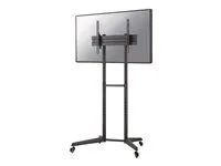 Vozík - pro plochý panel - černá - velikost obrazovky: 37"-70"