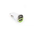 SBOX Autonabíječka 2x USB 2.0 CC-221W wht