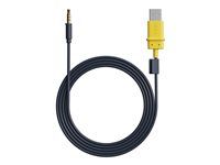 Logitech - Adaptér USB-A/jack sluchátek - audio jack 3,5 mm s piny (male) do USB s piny (male) - 1.3 m