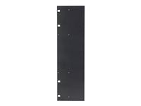 Kryt panelu racku pro správu kabelů - černá (balení 2)