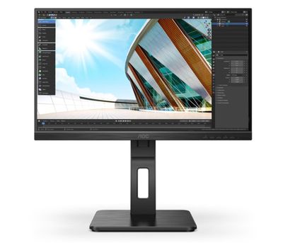 AOC/Q24P2Q/23,8"/IPS/QHD/75Hz/4ms/Black/3R