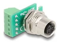M12 Transfer Module Adapter 4 pin A-code