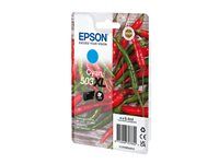 6.4 ml - XL - azurová - originální - blistr s RF / akustickým alarmem - inkoustová cartridge - pro Expression Home XP-5200, XP-5205; WorkForce WF-2960DWF, WF-2965DWF