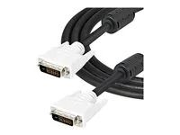 Male to Male DVI-D Digital Video Monitor Cable - 25 pin DVI-D Cable M/M Black 2 Meter - 2560x1600 (DVIDDMM2M) - Kabel DVI - dva spoje - DVI-D (M) do DVI-D (M) - 2 m - černá