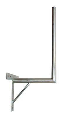 Anténní držák 35 na stěnu se vzpěrou průměr 42 mm výška 56 cm