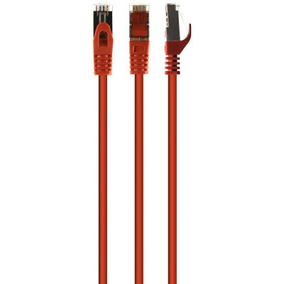PATCH KABEL S/FTP cat.6a LSZH 0,5m red