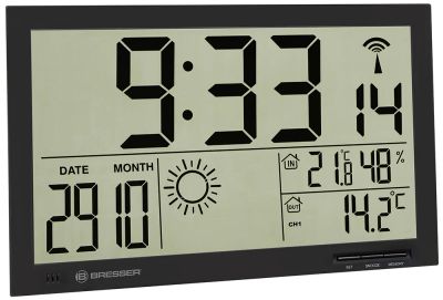 Nástěnné hodiny Bresser MyTime Jumbo LCD