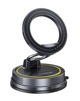 Baseus VC2 Flex Suction Cup Magnetický Držák do Auta Cosmic Black