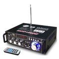 Zesilovač, rádio, bluetooth, přehrávač MP3, karaoke BT-298A