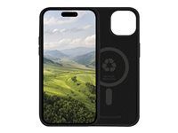 Zadní kryt pro mobilní telefon - kompatibilita s MagSafe - plast, silikon - noční čerň - pro Apple iPhone 13, 14, 15, 16e, 17e