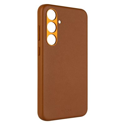 Kryt FIXED MagLeather MagSafe Galaxy S24+, hnědý