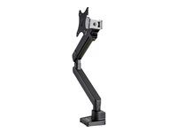 One-touch Adjustment (ARMSLIM2USB3) - Montážní sada (kloubové rameno, svorka k montáži na stůl, svorka s průchodkou) - Tenčí plně pohyblivý - pro LCD displej/zahnutý LCD displej - vysoce odolný hliník - černá - velikost obrazovky: 17"-34" - upevnitelné na stůl