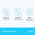 TP-LINK Tapo S200D, Stmívač světla, Přepínač
