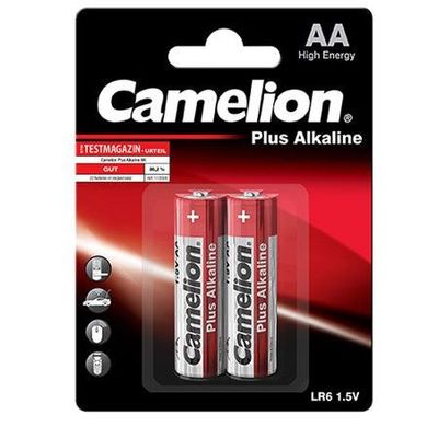 CAMELION Baterie alkalické PLUS AA 2ks LR06 - blis