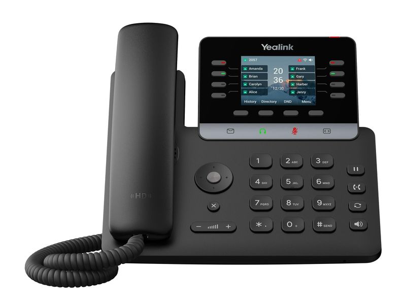 Yealink SIP-T73W SIP telefon, PoE, 2,8"bar. LCD, GigE, 12 SIP účtů, BT, Wi-Fi 6