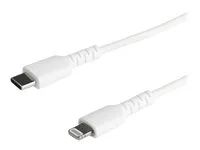 iPhone 7/8/11/11 Pro - Kabel Lightning - Lightning s piny (male) do USB-C s piny (male) - 1 m - bílá
