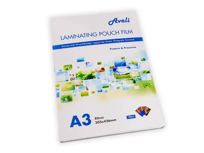 Laminovací fólie AVELI A3/160mic (2x80),lesklé