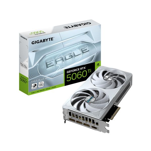 GIGABYTE GeForce RTX 5060 Ti EAGLE ICE/OC/8GB/GDDR7