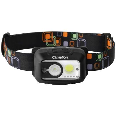 CAMELION LED čelovka 9W, 480lm, senzor