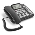 GIGASET DL580, Telefonní přístroj černý