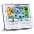 Meteostanice Bresser 5v1 s Wi-Fi a barevným displejem, bílá