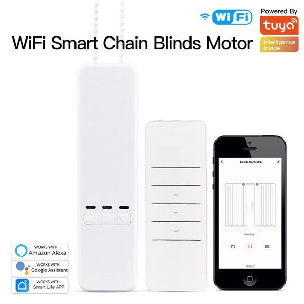 Inteligentní motor pro žaluzie a rolety MOES Curtain Controller Retrofit WiFi Tuya