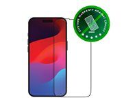 Ochrana obrazovky pro mobilní telefon - barva rámu černá - pro Apple iPhone 15 Pro Max