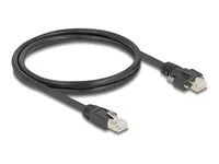 Cable RJ45 plug to RJ45 plug with screw