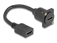 D-Type HDMI cable female to female black