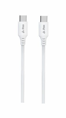Kabel iPEAX 90010110 USB-C/USB-C 1 m bílý