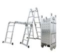 Štafle hliníkové G21 GA-SZ-4x3-3,7m multifunkční + podlážka