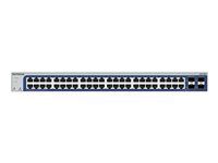 V6 - přepínač - L3 Lite - inteligentní - 48 x 10/100/1000 + 2 x gigabitů SFP + 2 x kombinace Gigabit SFP - desktop, Lze montovat do rozvaděče