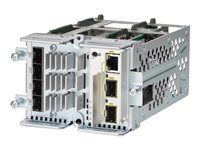 Cisco Ethernet Switch Module for the Cisco 2010 Connected Grid Router - Přepínač - řízený - 4 x 100 Mbit SFP + 1 x kombinace Gigabit SFP + 1 x gigabitů SFP - zásuvný modul - PoE - pro Cisco 2010, 2010 Connected Grid