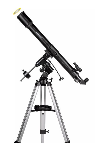 Hvězdářský dalekohled Bresser Lyra 70/900 EQ3 se solárním filtrem