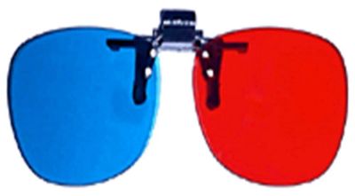 PRIMECOOLER PC-AD3 3D GLASS / 3D BRÝLE (red/blue pro dioptrické brýle)