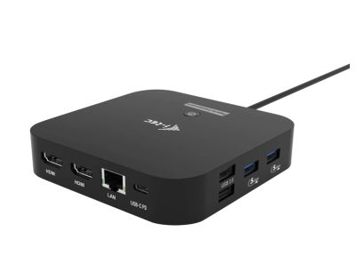 i-tec USB-C Dual HDMI Docking Station, Power Delivery 100W