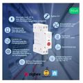 NOUS D2Z, ZigBee DIN SMART Switch, přepínač
